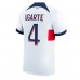 Günstige Paris Saint-Germain Manuel Ugarte #4 Auswärts Fussballtrikot 2023-24 Kurzarm
